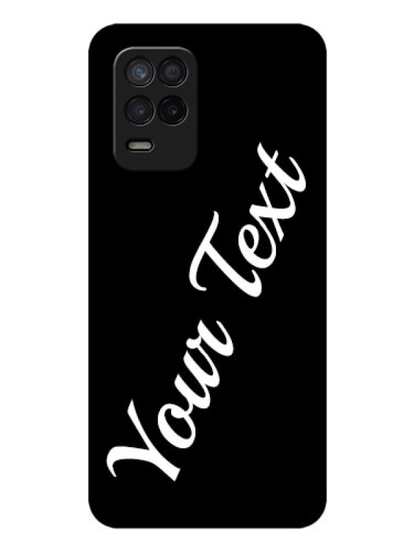 Custom Realme Narzo 30 5G Custom Glass Mobile Cover with Your Name