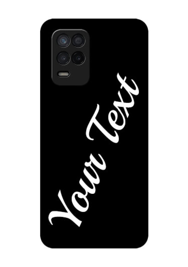 Realme Narzo 30 5G Custom Glass Mobile Cover with Your Name