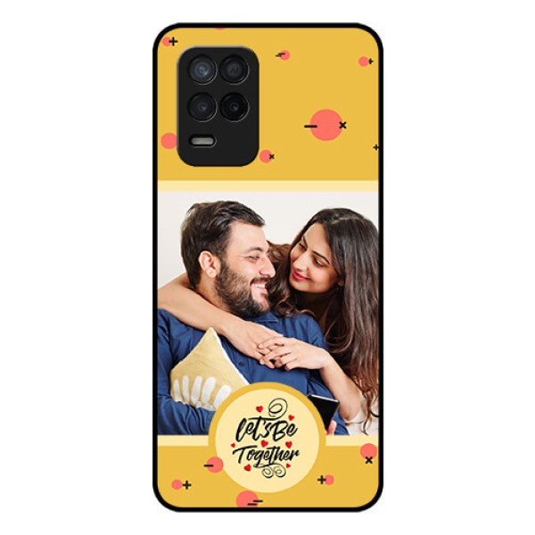 Narzo 30 5G Photo Printing on Glass Case - Lets be Together Design Narzo 30 5G Photo Printing on Glass Case - Lets be Together Design