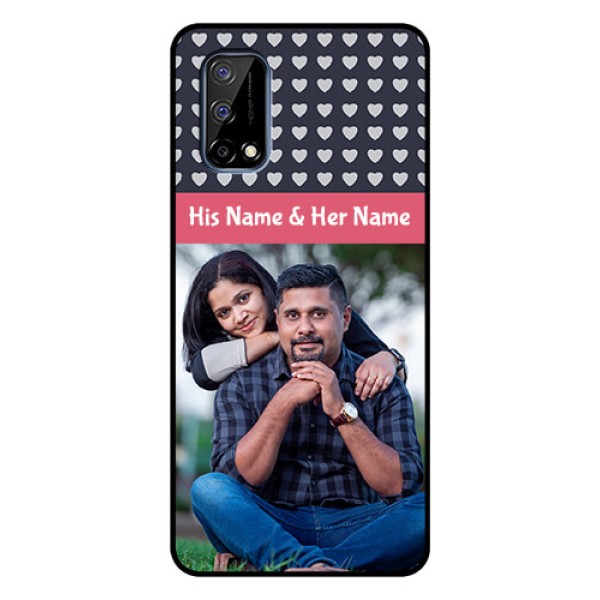 Realme Narzo 30 Pro 5G Custom Glass Mobile Case - Love Symbols Design