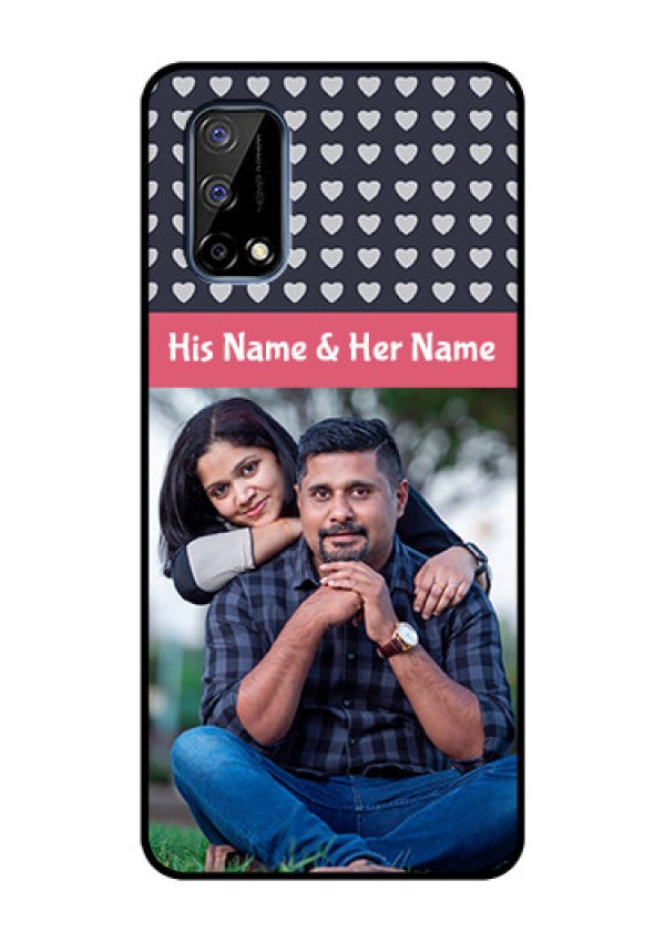 Realme Narzo 30 Pro 5G Custom Glass Mobile Case - Love Symbols Design