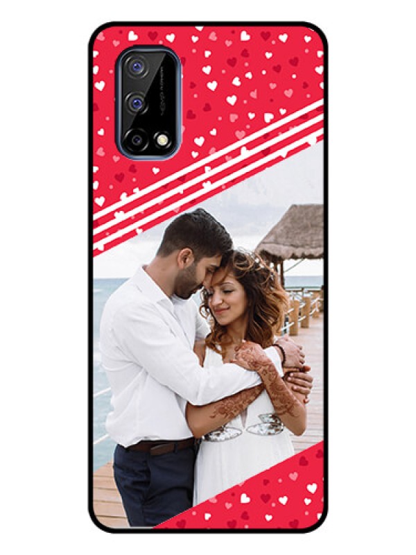 Custom Realme Narzo 30 Pro 5G Custom Glass Mobile Case - Valentines Gift Design