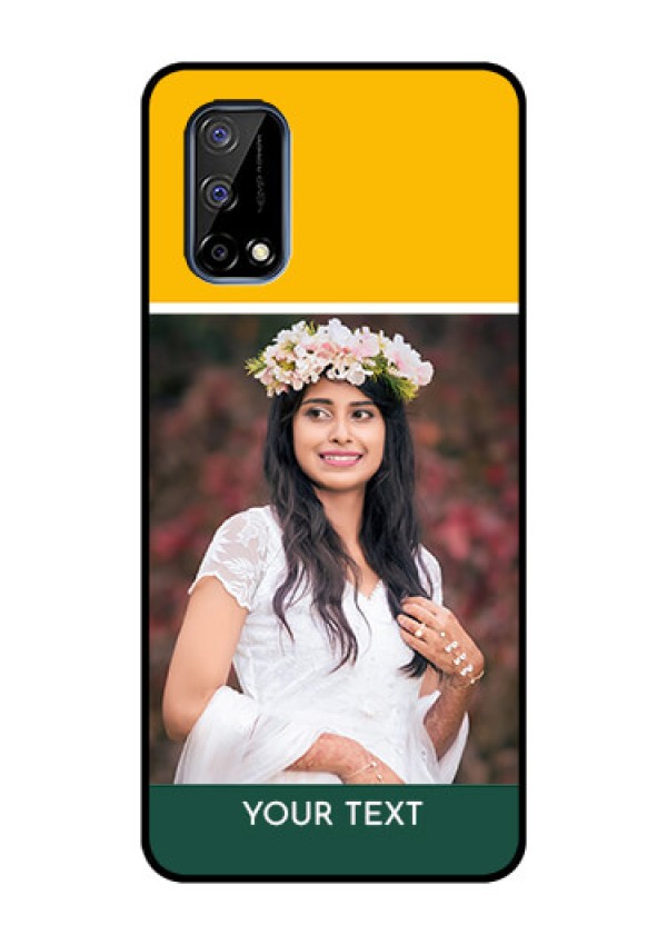 Realme Narzo 30 Pro 5G Photo Printing on Glass Case - Love You Design