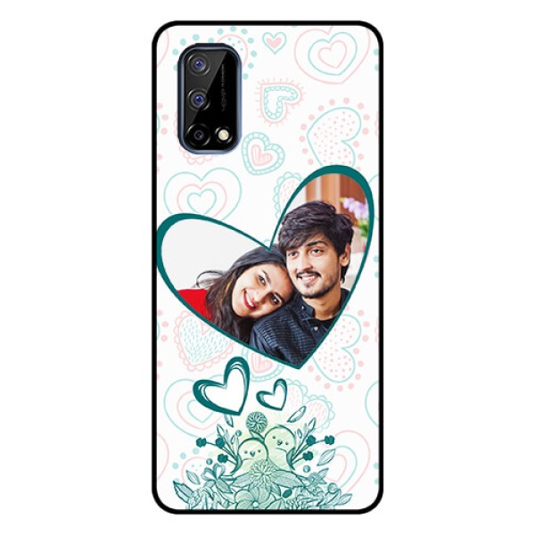 Realme Narzo 30 Pro 5G Photo Printing on Glass Case - Premium Couple Design Realme Narzo 30 Pro 5G Photo Printing on Glass Case - Premium Couple Design