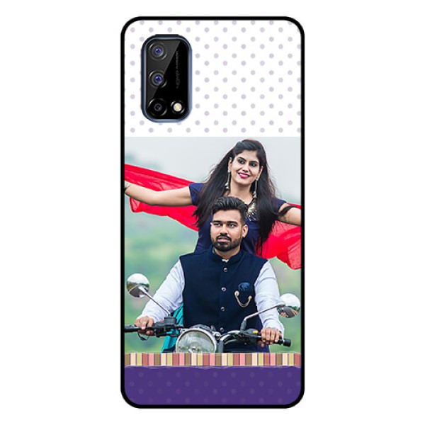 Realme Narzo 30 Pro 5G Photo Printing on Glass Case - Cute Family Design
