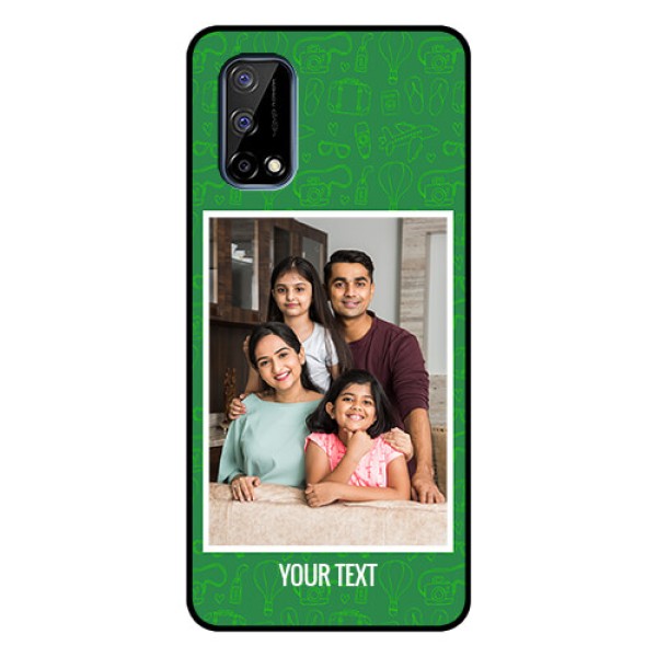 Realme Narzo 30 Pro 5G Personalized Glass Phone Case - Picture Upload Design Realme Narzo 30 Pro 5G Personalized Glass Phone Case - Picture Upload Design