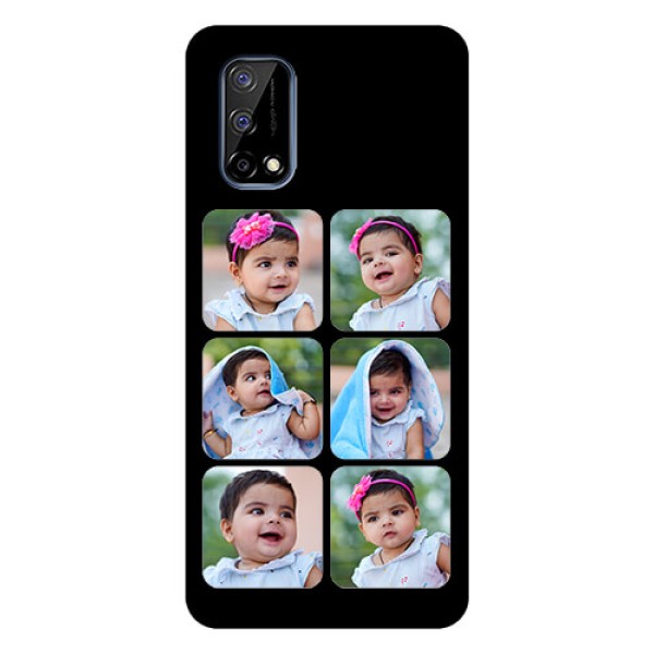 Realme Narzo 30 Pro 5G Photo Printing on Glass Case - Multiple Pictures Design Realme Narzo 30 Pro 5G Photo Printing on Glass Case - Multiple Pictures Design