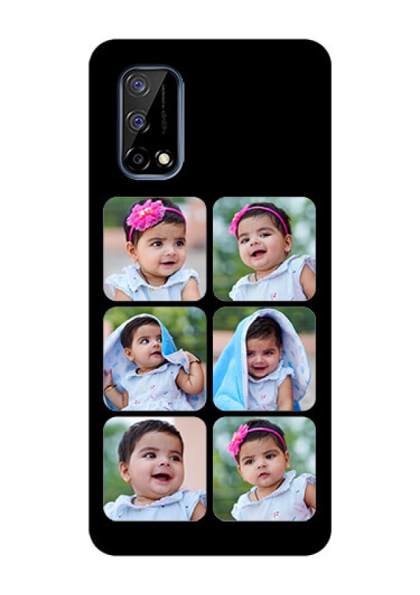 Realme Narzo 30 Pro 5G Photo Printing on Glass Case - Multiple Pictures Design