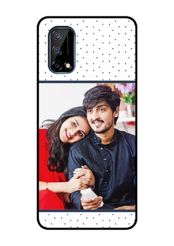 Realme Narzo 30 Pro 5G Personalized Glass Phone Case - Premium Dot Design