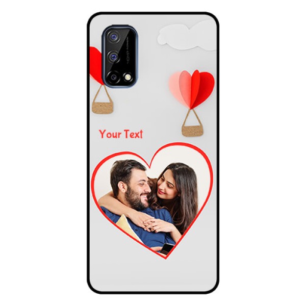 Realme Narzo 30 Pro 5G Custom Glass Mobile Case - Parachute Love Design