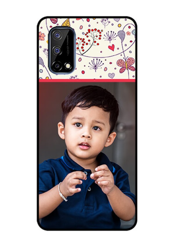 Realme Narzo 30 Pro 5G Custom Glass Mobile Case - Premium Floral Design