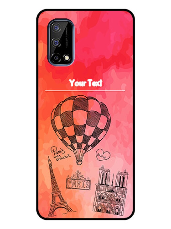 Custom Realme Narzo 30 Pro 5G Custom Glass Phone Case - Paris Theme Design