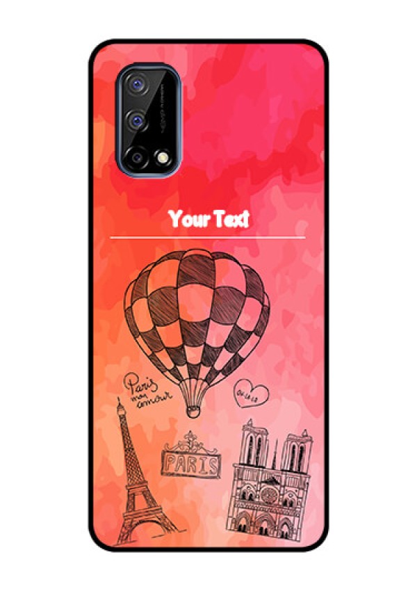 Realme Narzo 30 Pro 5G Custom Glass Phone Case - Paris Theme Design