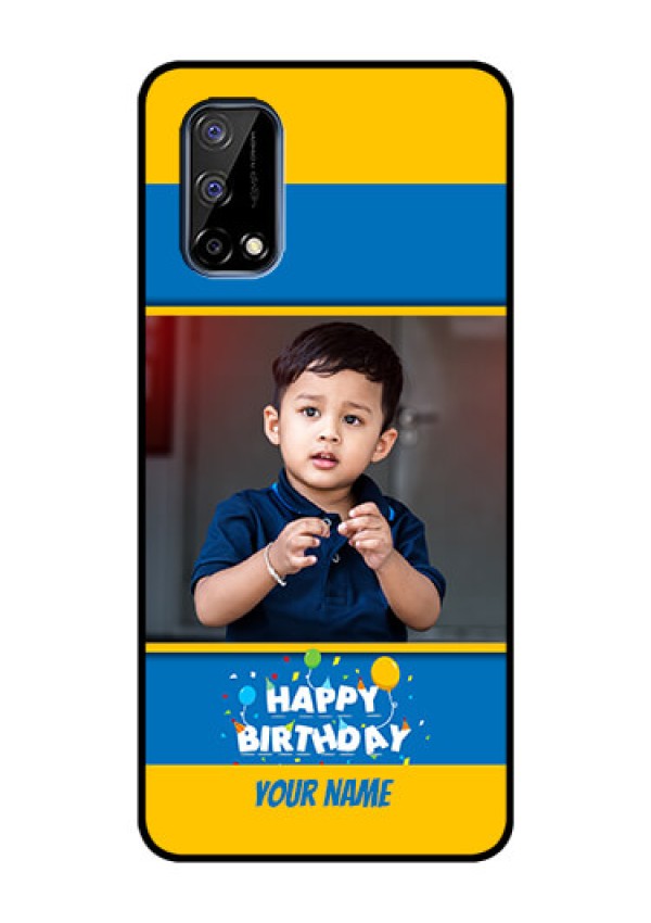 Realme Narzo 30 Pro 5G Custom Glass Mobile Case - Birthday Wishes Design