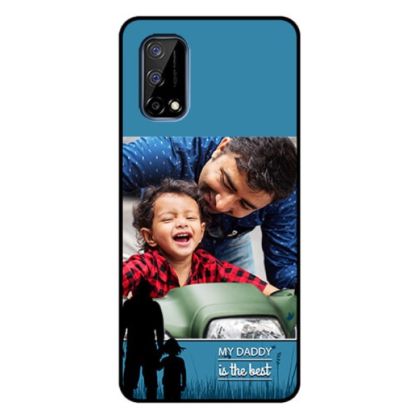 Realme Narzo 30 Pro 5G Custom Glass Mobile Case - Best dad design 