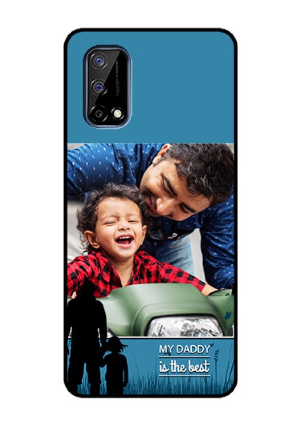Realme Narzo 30 Pro 5G Custom Glass Mobile Case - Best dad design 