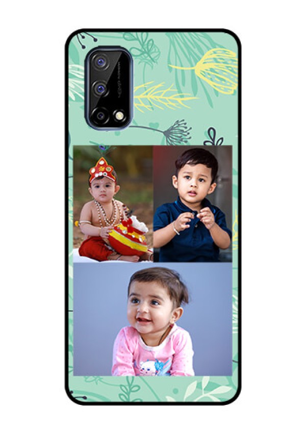 Realme Narzo 30 Pro 5G Photo Printing on Glass Case - Forever Family Design 