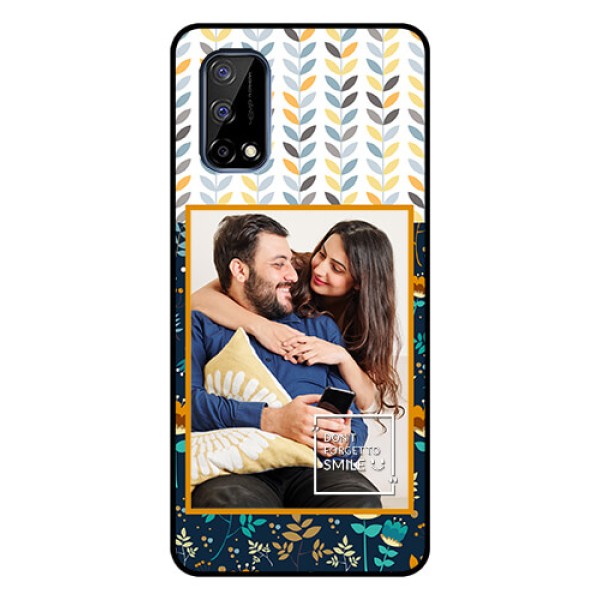 Realme Narzo 30 Pro 5G Custom Glass Mobile Case - Pattern Design