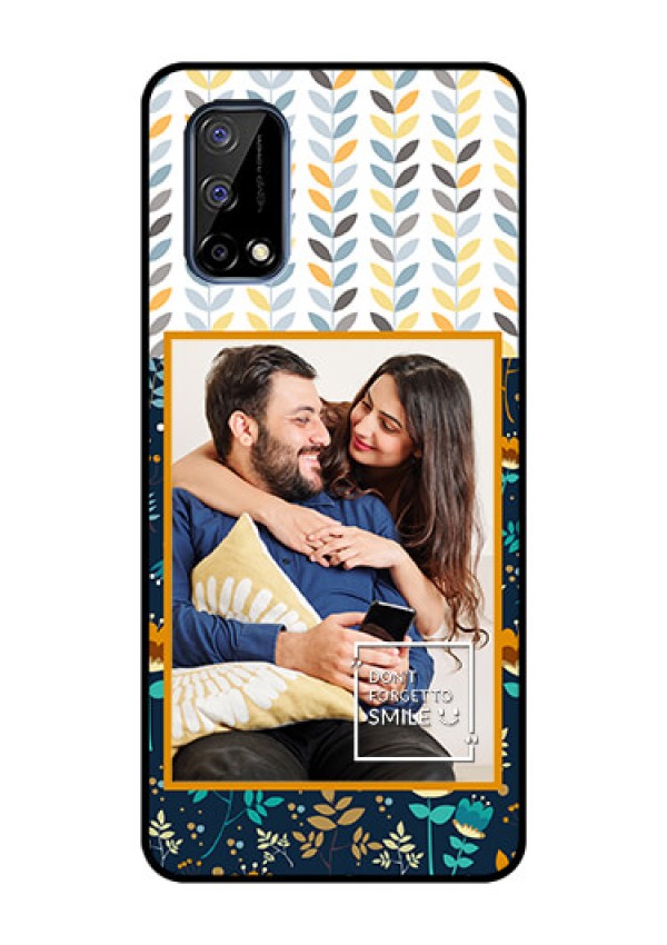Realme Narzo 30 Pro 5G Custom Glass Mobile Case - Pattern Design