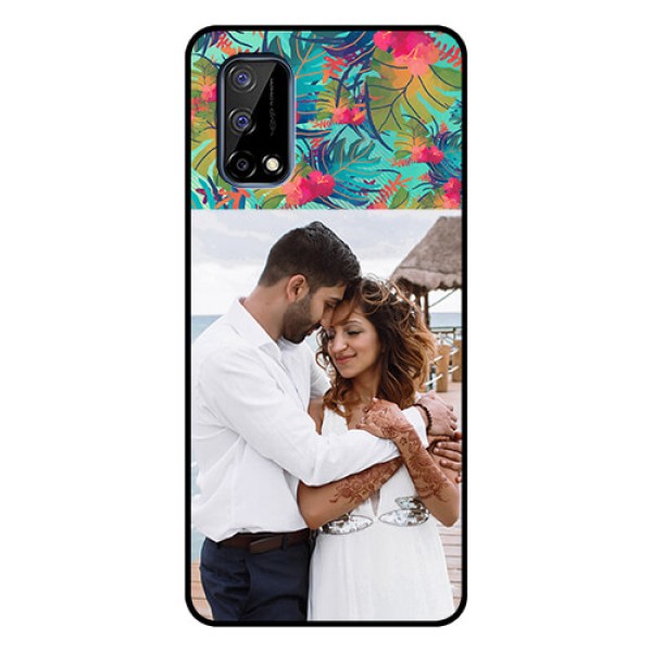 Realme Narzo 30 Pro 5G Photo Printing on Glass Case - Watercolor Floral Design Realme Narzo 30 Pro 5G Photo Printing on Glass Case - Watercolor Floral Design