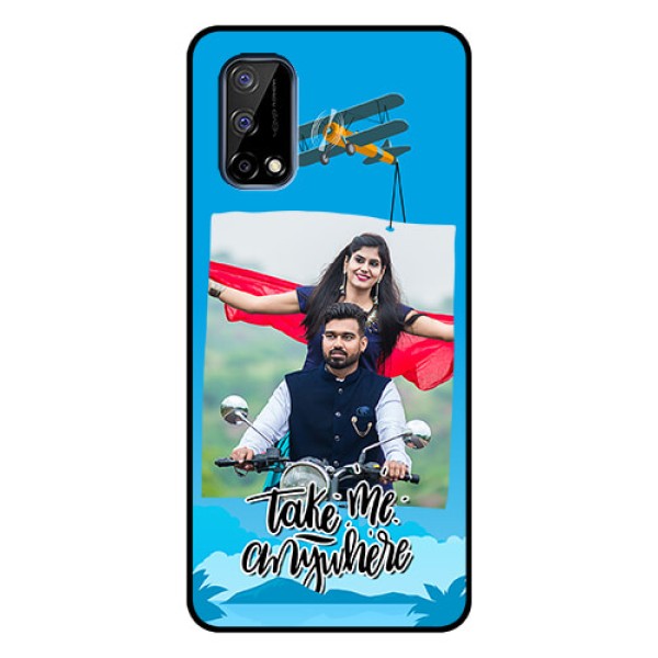 Realme Narzo 30 Pro 5G Custom Glass Mobile Case - Traveller Design 