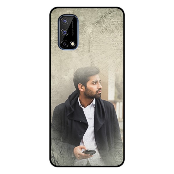 Realme Narzo 30 Pro 5G Custom Glass Phone Case - with vintage design
