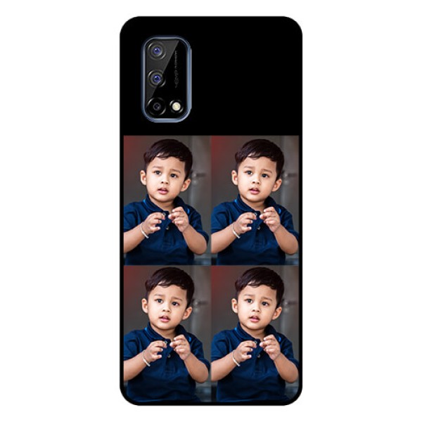 Realme Narzo 30 Pro 5G 4 Image Holder on Glass Mobile Cover