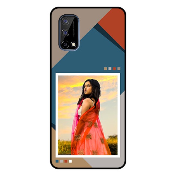 Narzo 30 Pro 5G Personalized Glass Phone Case - Retro color pallet Design Narzo 30 Pro 5G Personalized Glass Phone Case - Retro color pallet Design