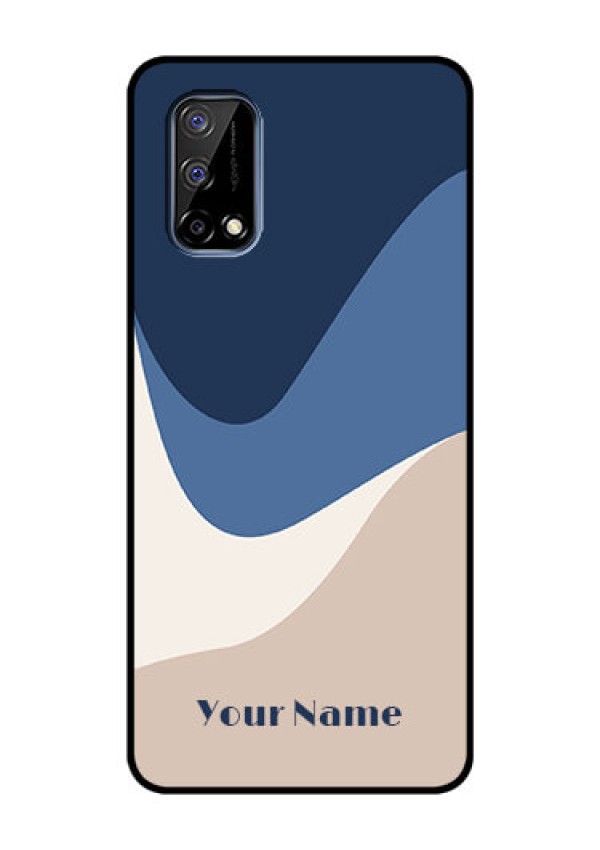 Narzo 30 Pro 5G Custom Glass Phone Case - Abstract Drip Art Design