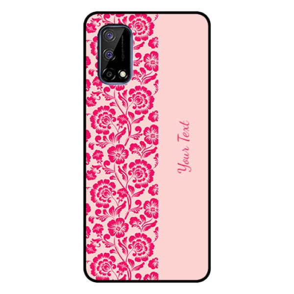 Narzo 30 Pro 5G Custom Glass Phone Case - Attractive Floral Pattern Design