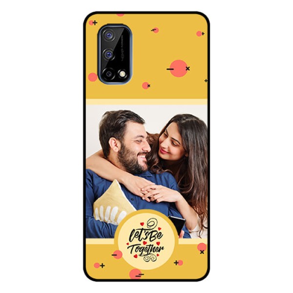 Narzo 30 Pro 5G Photo Printing on Glass Case - Lets be Together Design Narzo 30 Pro 5G Photo Printing on Glass Case - Lets be Together Design