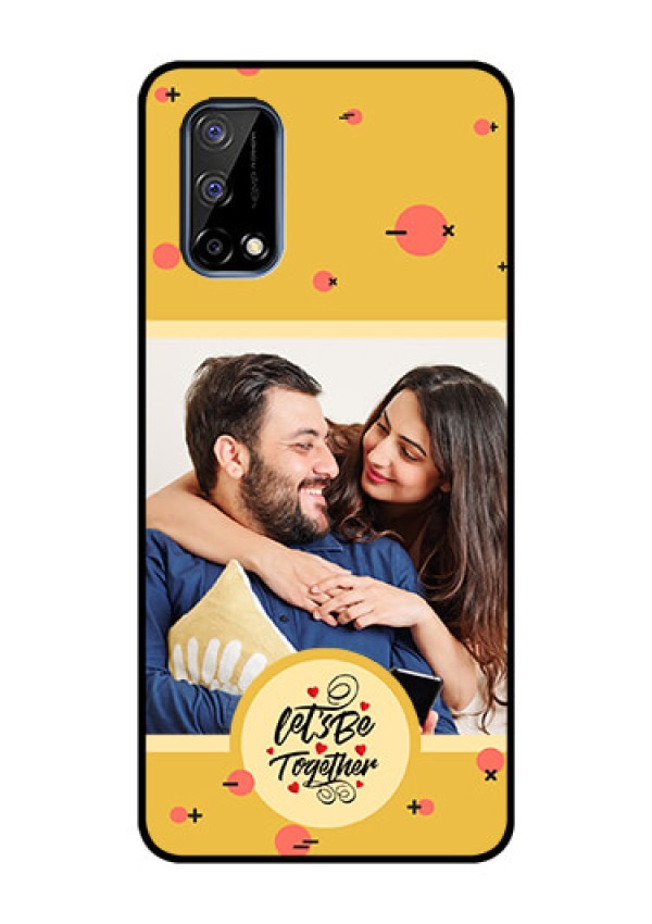 Narzo 30 Pro 5G Photo Printing on Glass Case - Lets be Together Design