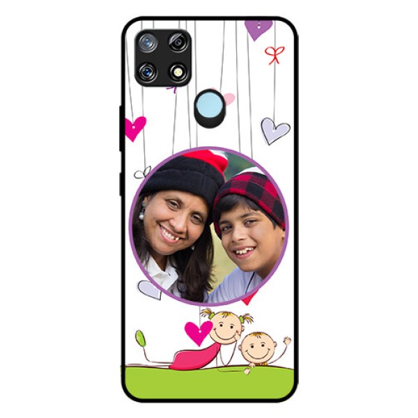 Narzo 30A Photo Printing on Glass Case - Cute Kids Phone Case Design Narzo 30A Photo Printing on Glass Case - Cute Kids Phone Case Design