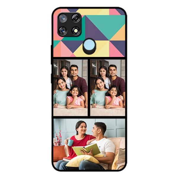 Narzo 30A Custom Glass Phone Case - Bulk Pic Upload Design Narzo 30A Custom Glass Phone Case - Bulk Pic Upload Design
