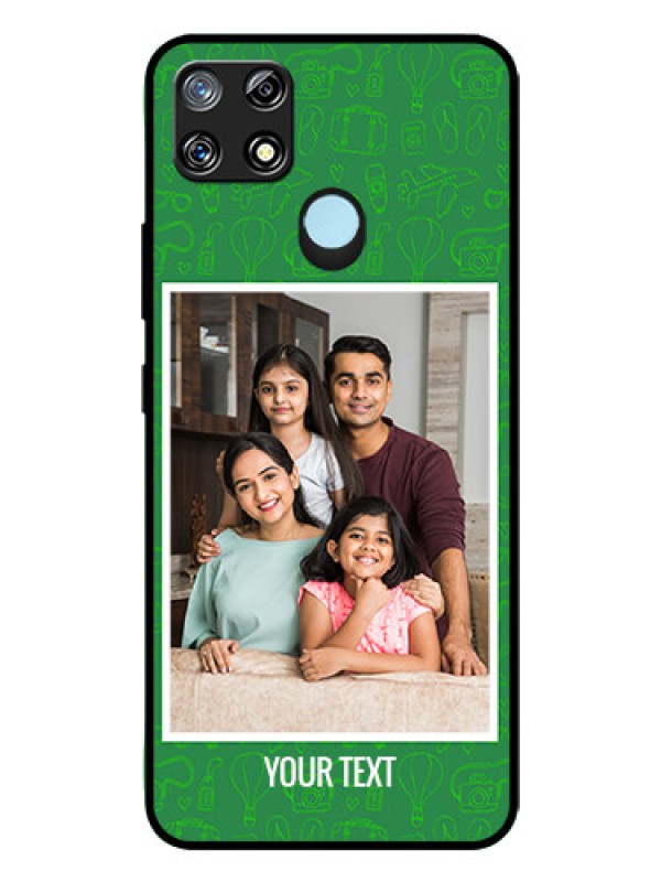 Custom Narzo 30A Personalized Glass Phone Case  - Picture Upload Design
