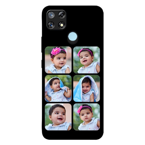 Narzo 30A Photo Printing on Glass Case - Multiple Pictures Design Narzo 30A Photo Printing on Glass Case - Multiple Pictures Design