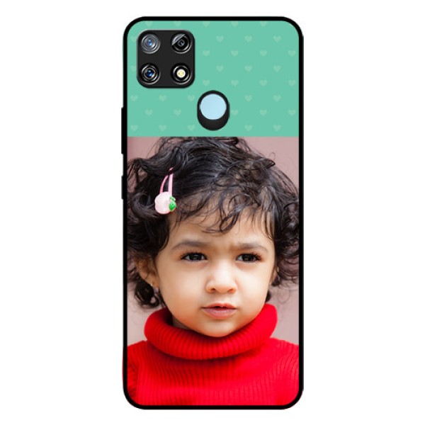 Narzo 30A Custom Glass Phone Case  - Lovers Picture Design