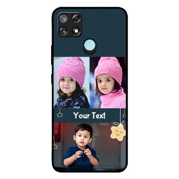 Narzo 30A Custom Glass Mobile Case  - Hanging Stars Design