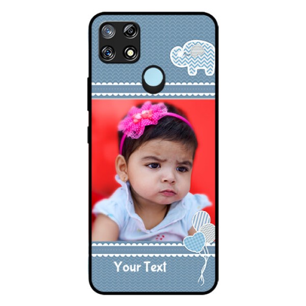 Narzo 30A Photo Printing on Glass Case - with Kids Pattern Design Narzo 30A Photo Printing on Glass Case - with Kids Pattern Design