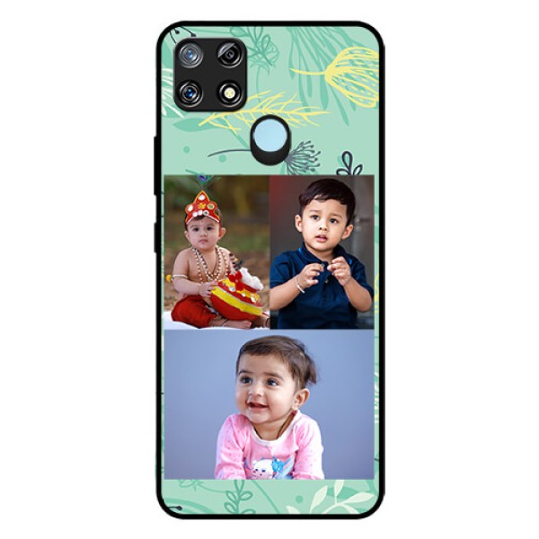 Narzo 30A Photo Printing on Glass Case  - Forever Family Design 