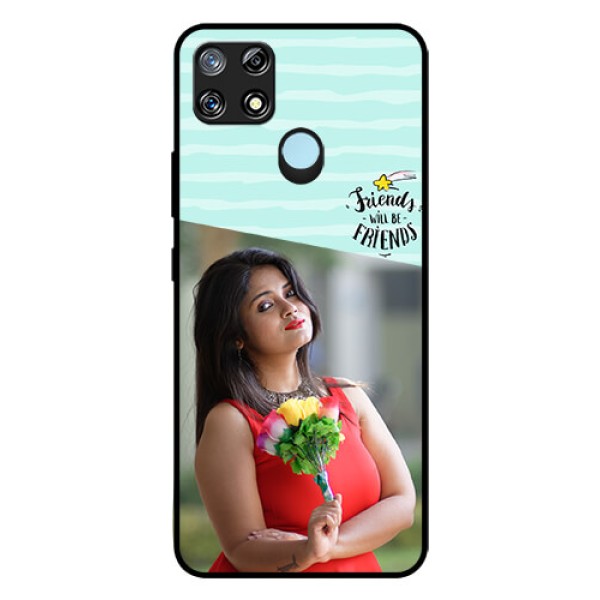 Narzo 30A Custom Glass Phone Case - Friends Picture Icon Design Narzo 30A Custom Glass Phone Case - Friends Picture Icon Design