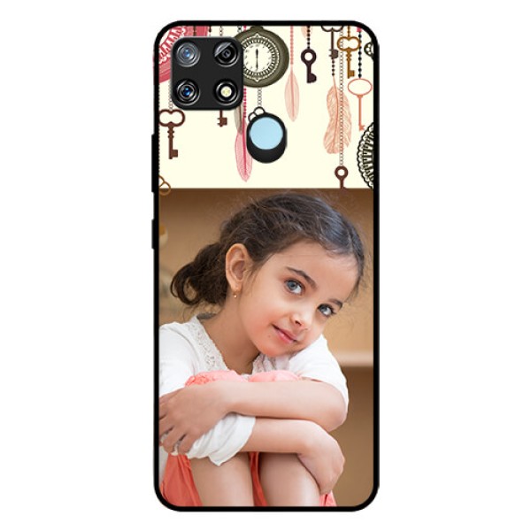 Narzo 30A Custom Glass Mobile Case  - Boho Style Design