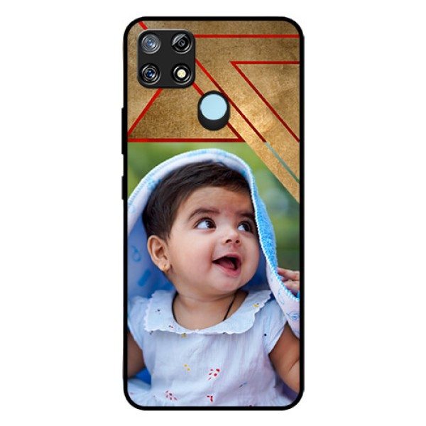 Narzo 30A Personalized Glass Phone Case - Gradient Abstract Texture Design Narzo 30A Personalized Glass Phone Case - Gradient Abstract Texture Design