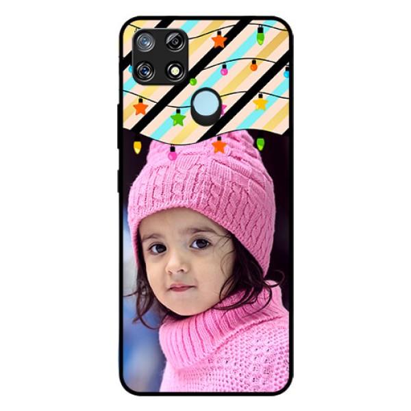 Narzo 30A Custom Glass Mobile Case - Lights Hanging Design Narzo 30A Custom Glass Mobile Case - Lights Hanging Design