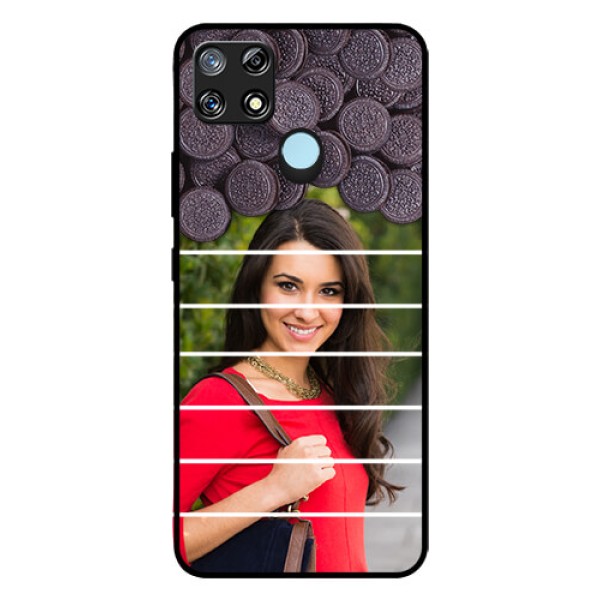 Narzo 30A Custom Glass Phone Case - with Oreo Biscuit Design Narzo 30A Custom Glass Phone Case - with Oreo Biscuit Design