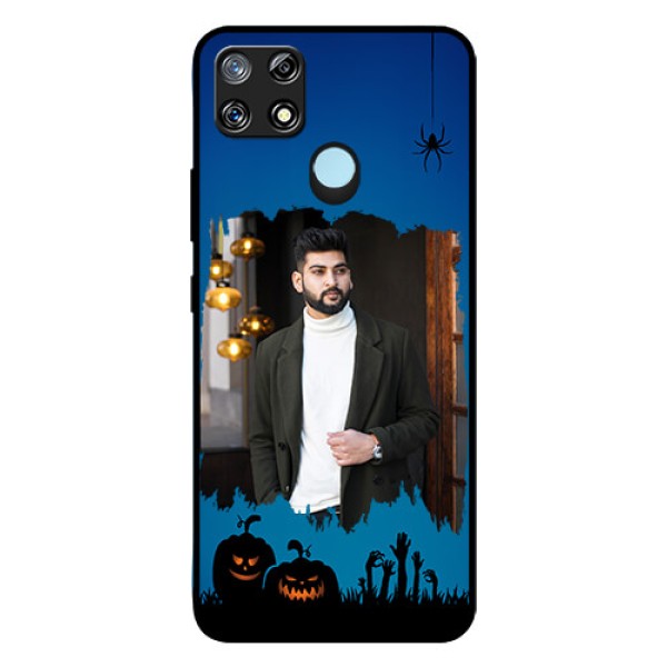Narzo 30A Photo Printing on Glass Case - with pro Halloween design Narzo 30A Photo Printing on Glass Case - with pro Halloween design