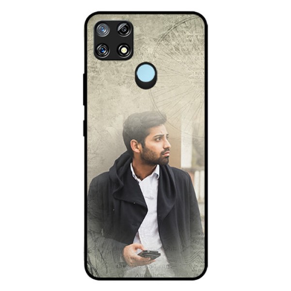 Narzo 30A Custom Glass Phone Case  - with vintage design