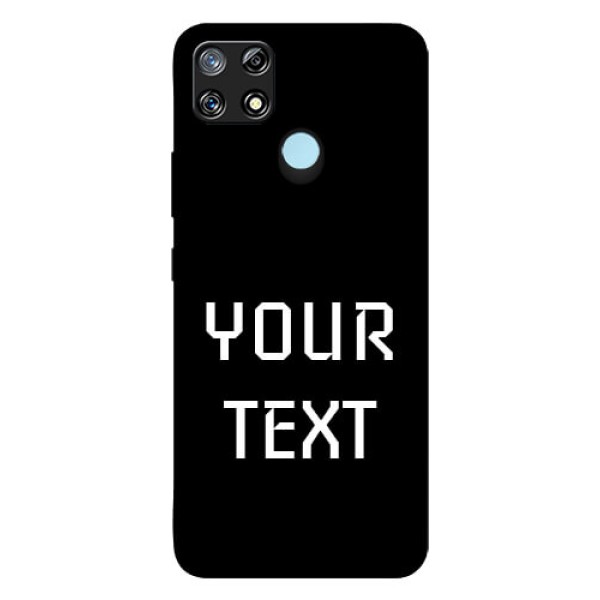Narzo 30A Your Name on Glass Phone Case