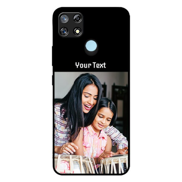 Narzo 30A Photo with Name on Glass Phone Case Narzo 30A Photo with Name on Glass Phone Case