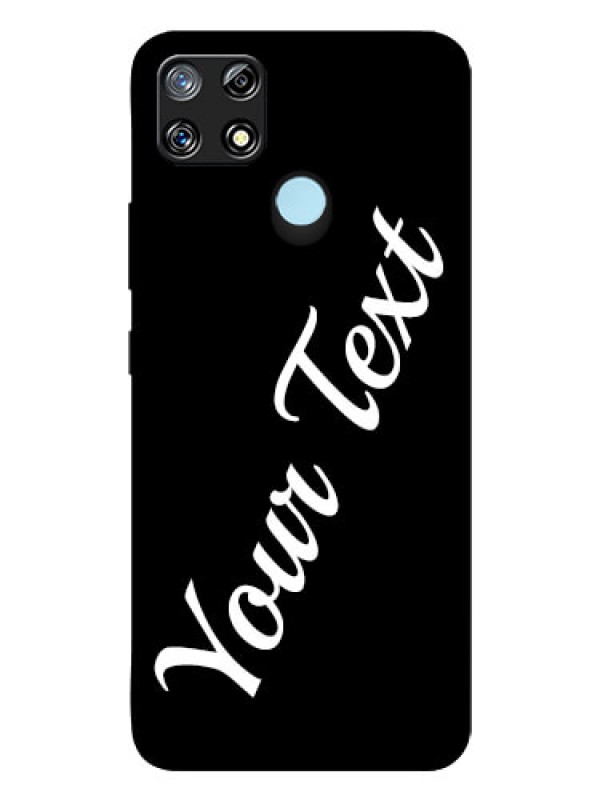 Custom Narzo 30A Custom Glass Mobile Cover with Your Name